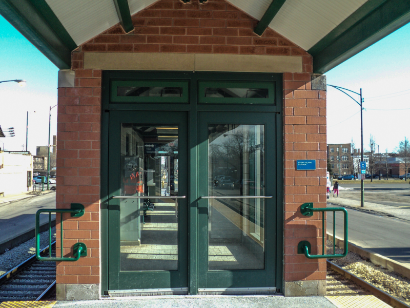 Picture of Metra's Stony Island Station
