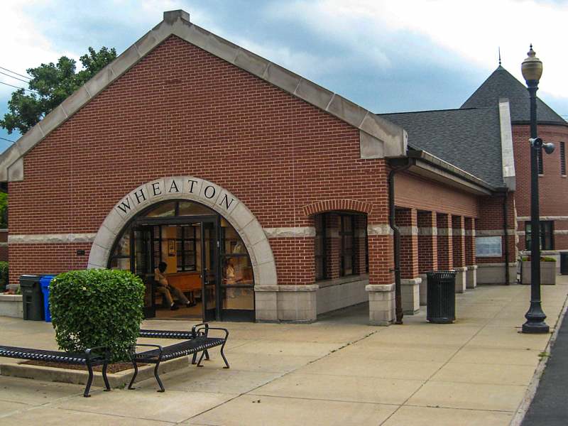 Picture of Metra's Wheaton Station